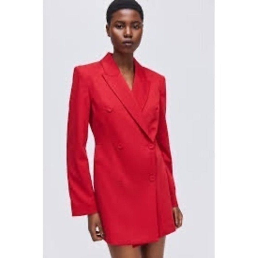 Zara Double Breasted Blazer